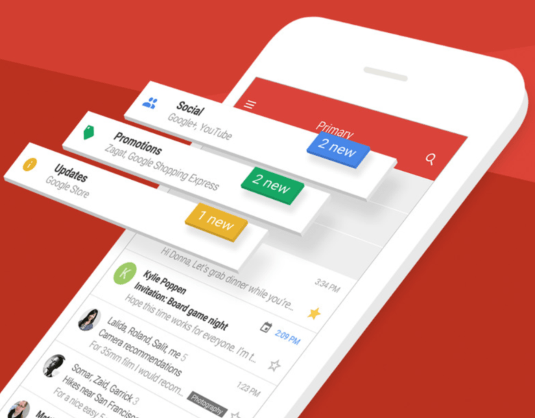 تطبيق Gmail على أندرويد يدعم الآن تخصيص إجراءات التمرير السريع